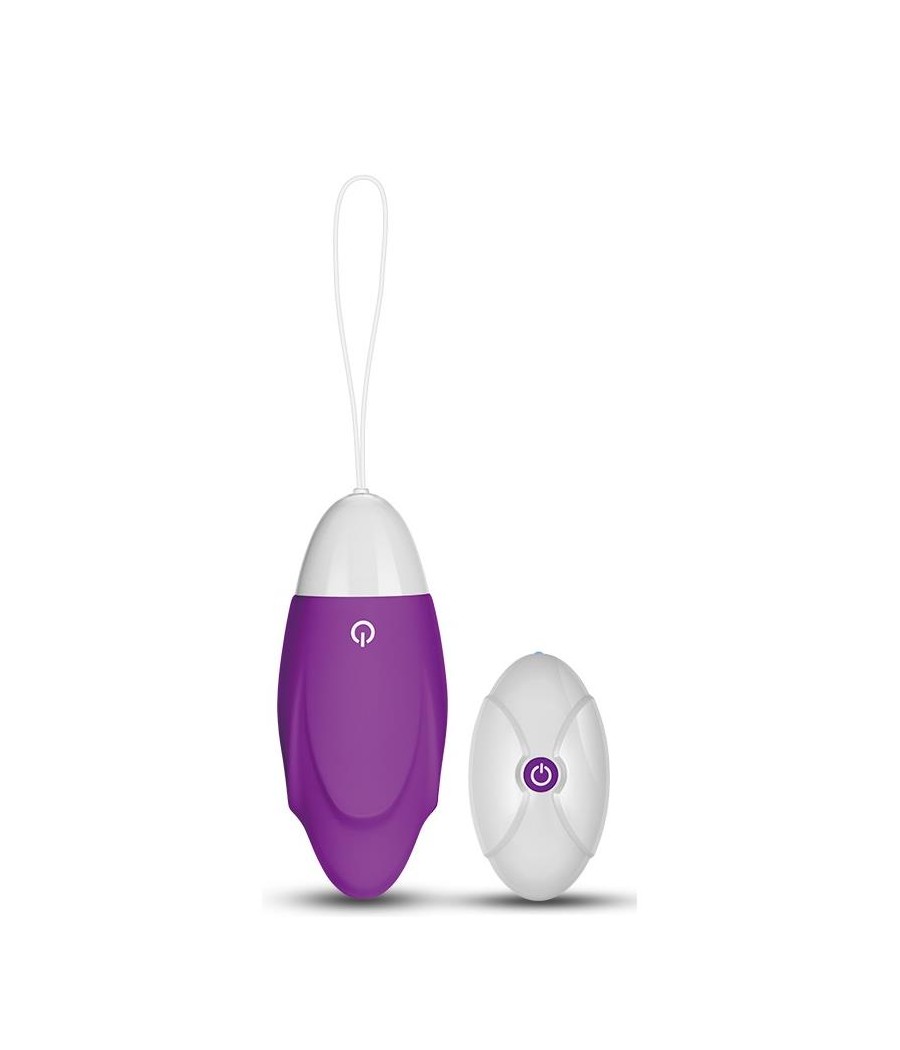 Huevo Vibrador iJoy Control Remoto USB Purpura