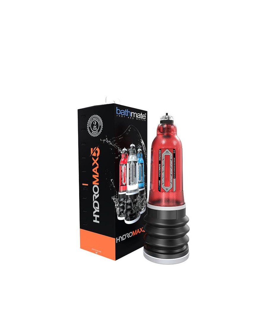 Bomba para el Pene Hydromax5 Rojo