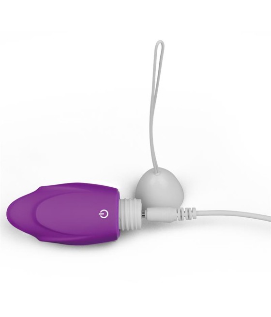 Huevo Vibrador iJoy Control Remoto USB Purpura