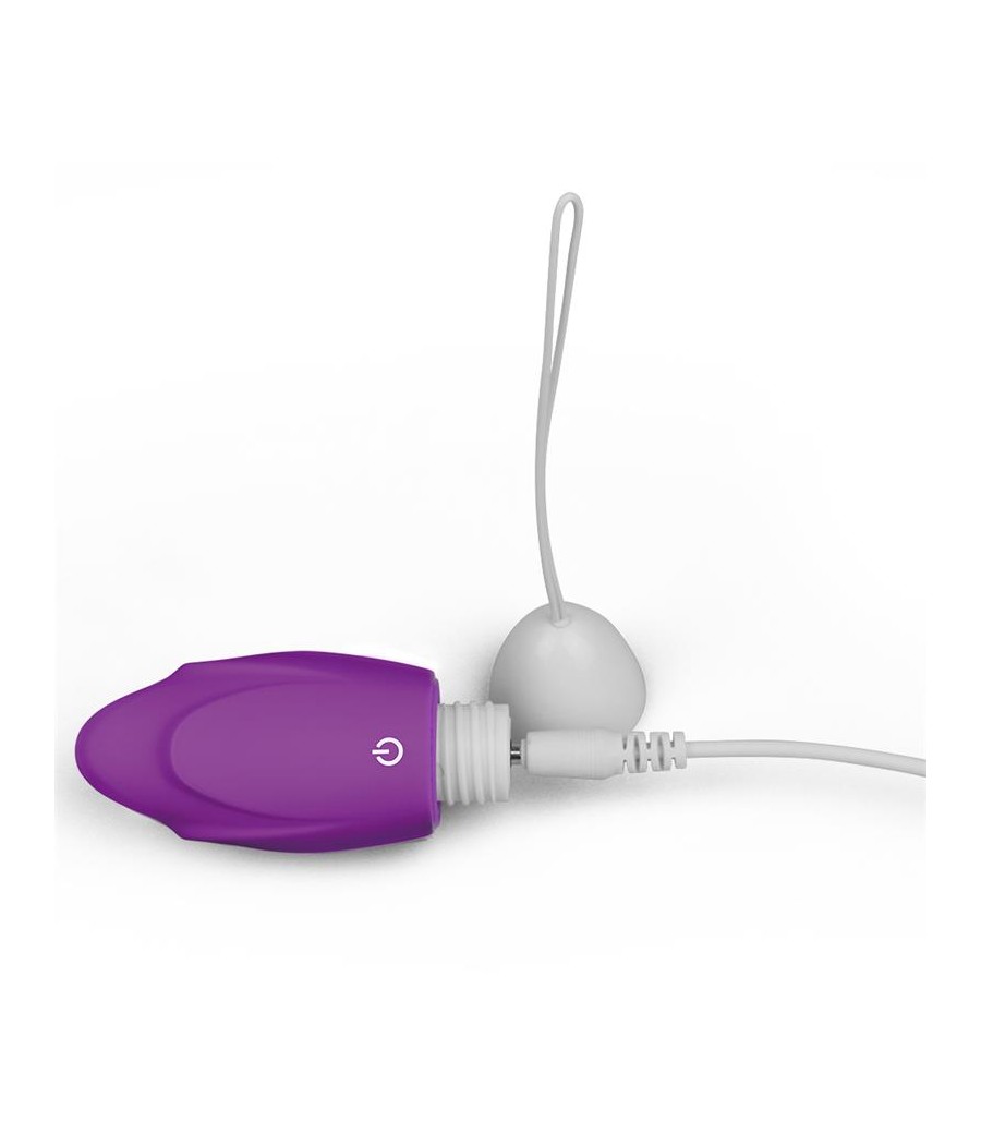 Huevo Vibrador iJoy Control Remoto USB Purpura