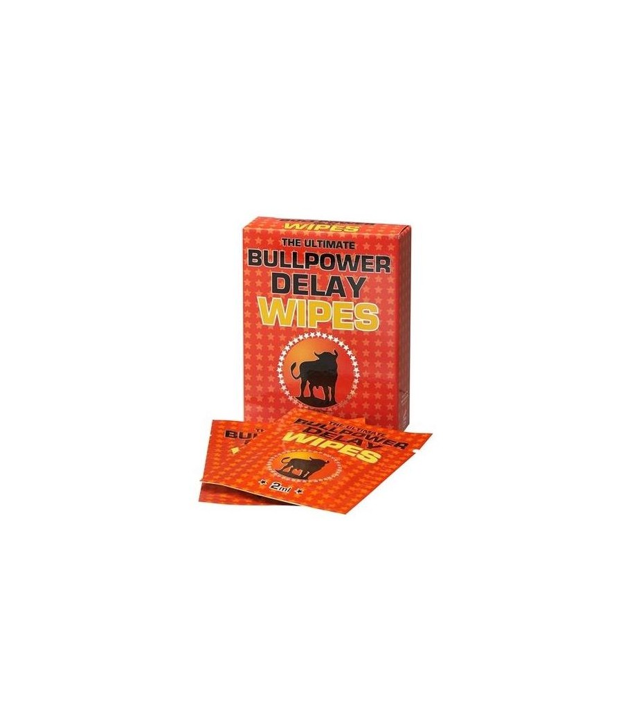 Bull Power Toallitas Retardantes 6 x 2 ml