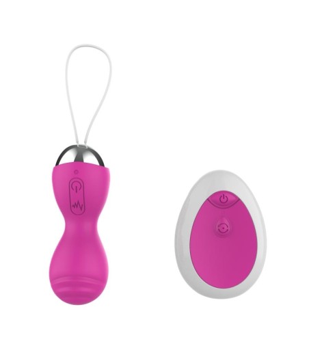 Huevo Vibrador con Control Remoto USB Rosa