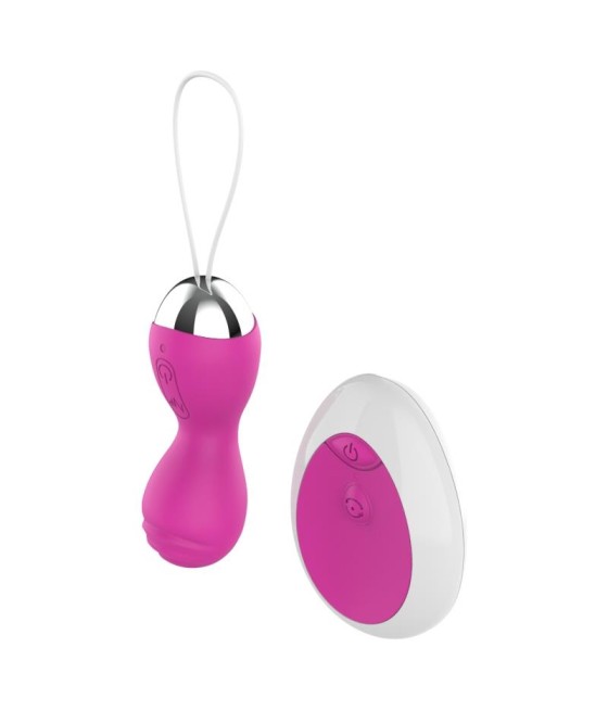 Huevo Vibrador con Control Remoto USB Rosa