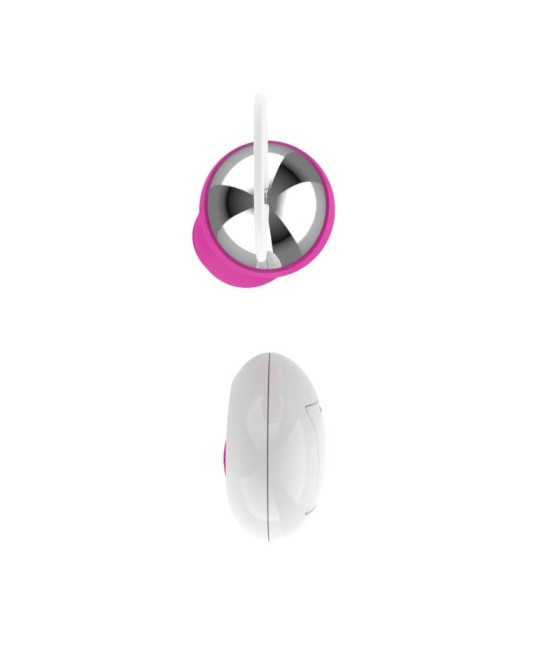 Huevo Vibrador con Control Remoto USB Rosa