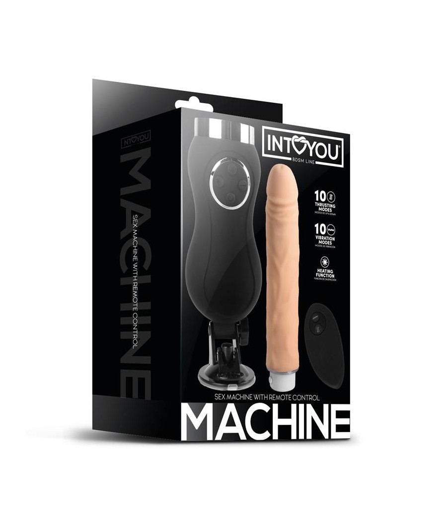 Sex Machine Vibracion Thrusting y Calor Control Remoto USB