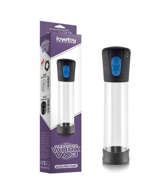 Bomba para el Pene Automatica Maximizer Worx VX3