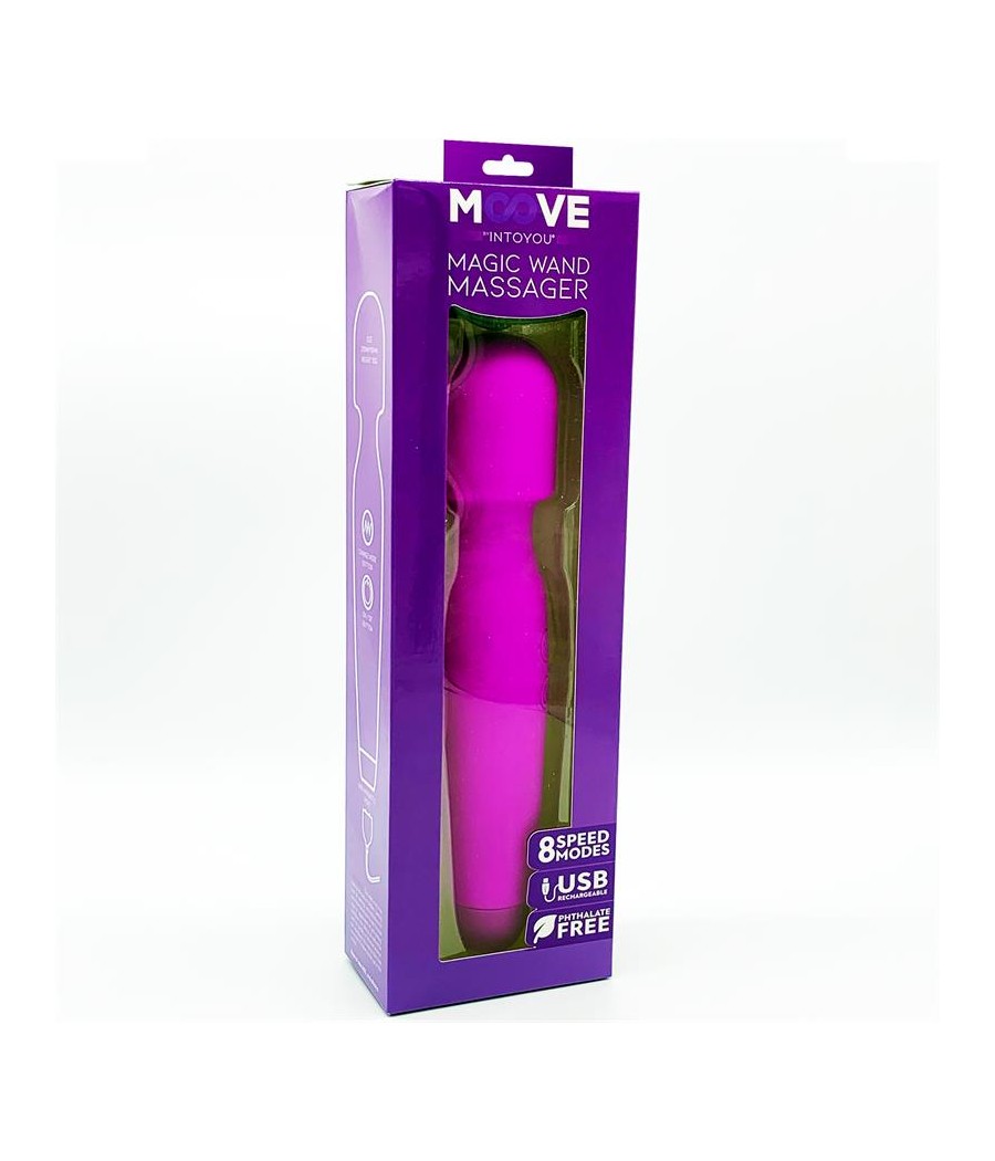 Magic Wand Masajeador Silicona Purpura