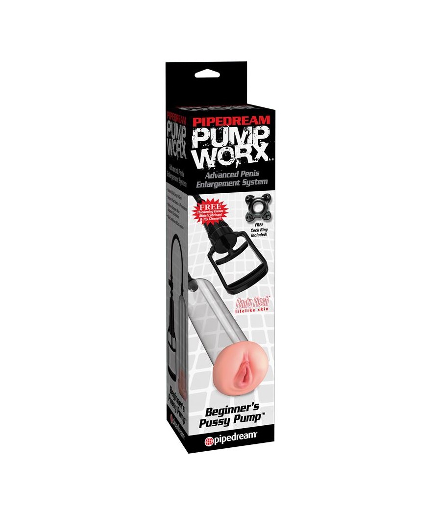 Pump Worx Succionador y Vagina para Principiantes Beginners