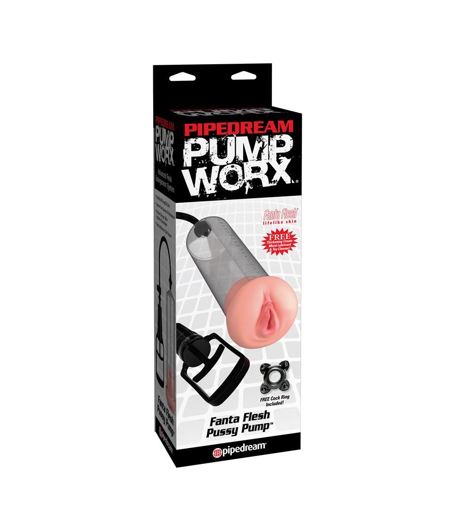 Pump Worx Succionadory Vagina Fanta Flesh