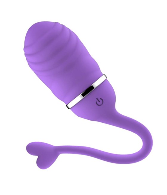 Huevo Vibrador Control Remoto Odise USB Silicona Purpura