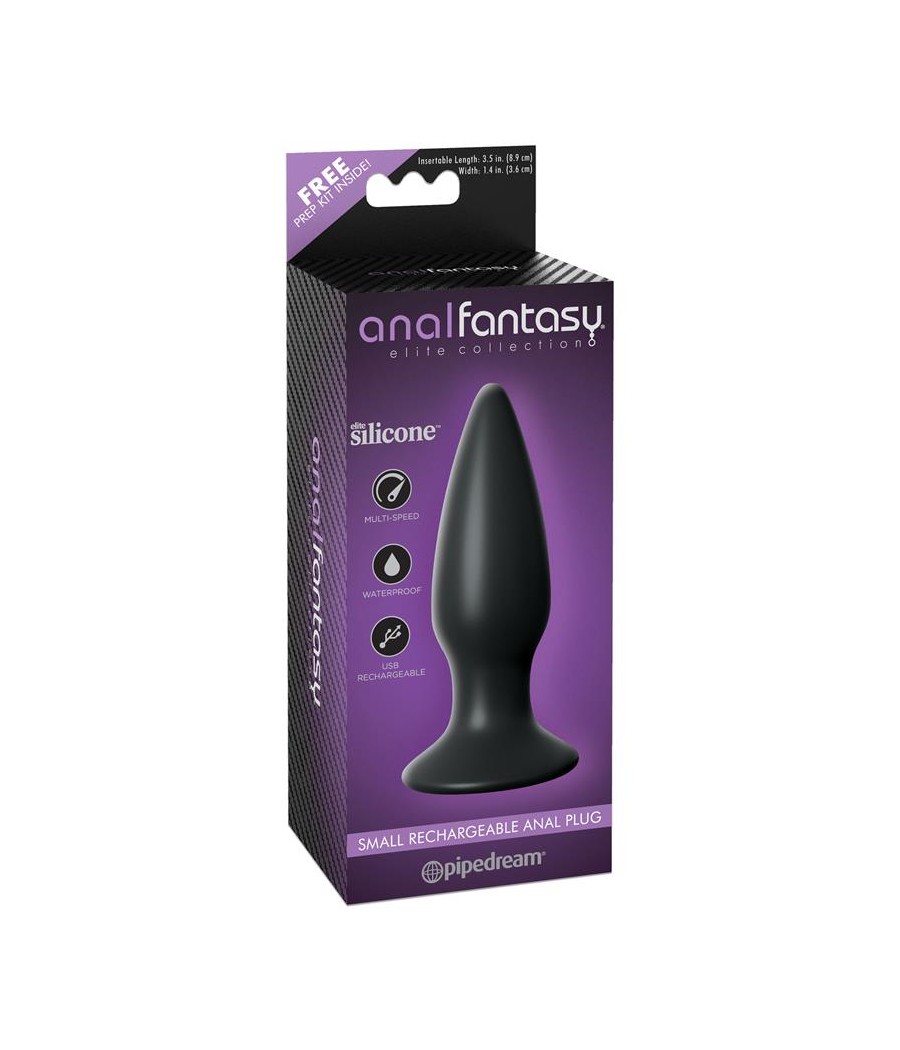 Plug Anal Recargable Negro