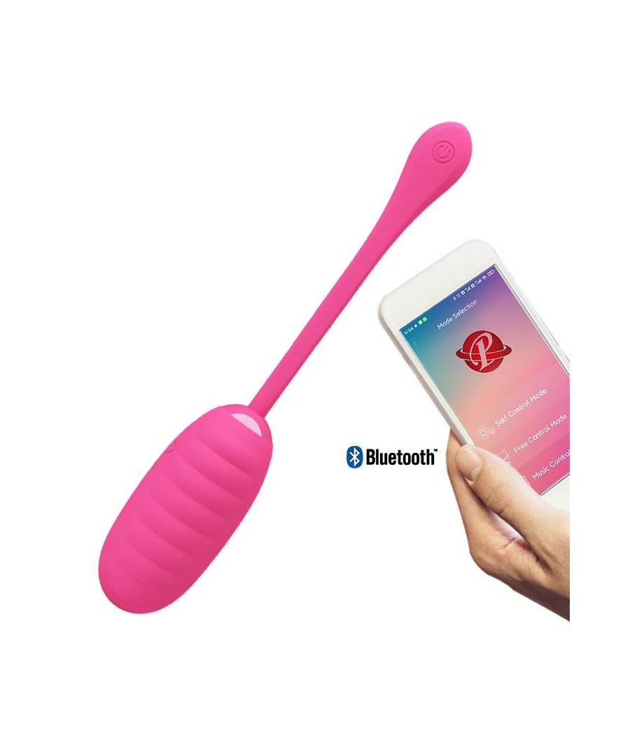 Kirk Huevo Vibrador con APP Movil Silcona USB