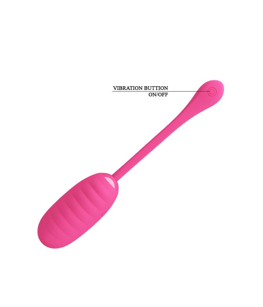 Kirk Huevo Vibrador con APP Movil Silcona USB