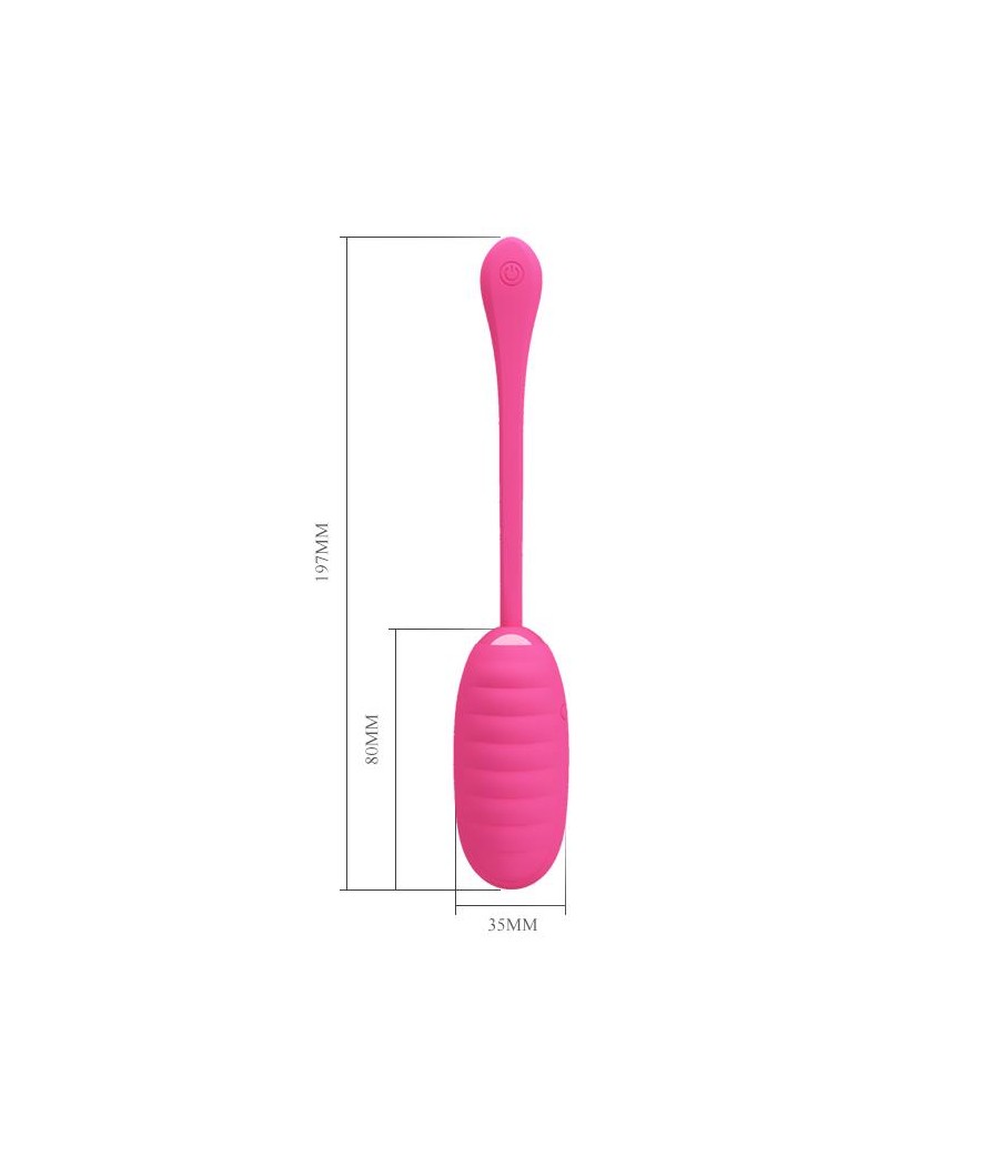 Kirk Huevo Vibrador con APP Movil Silcona USB