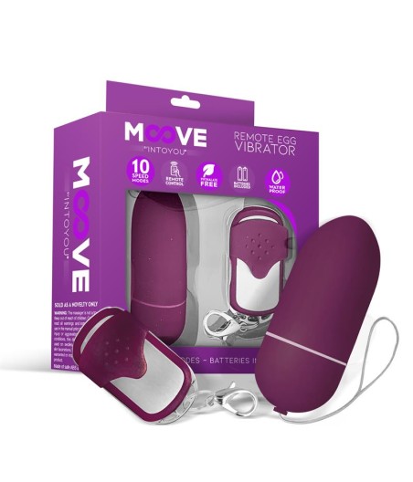 Huevo Vibrador con Control Remoto Dark Purple