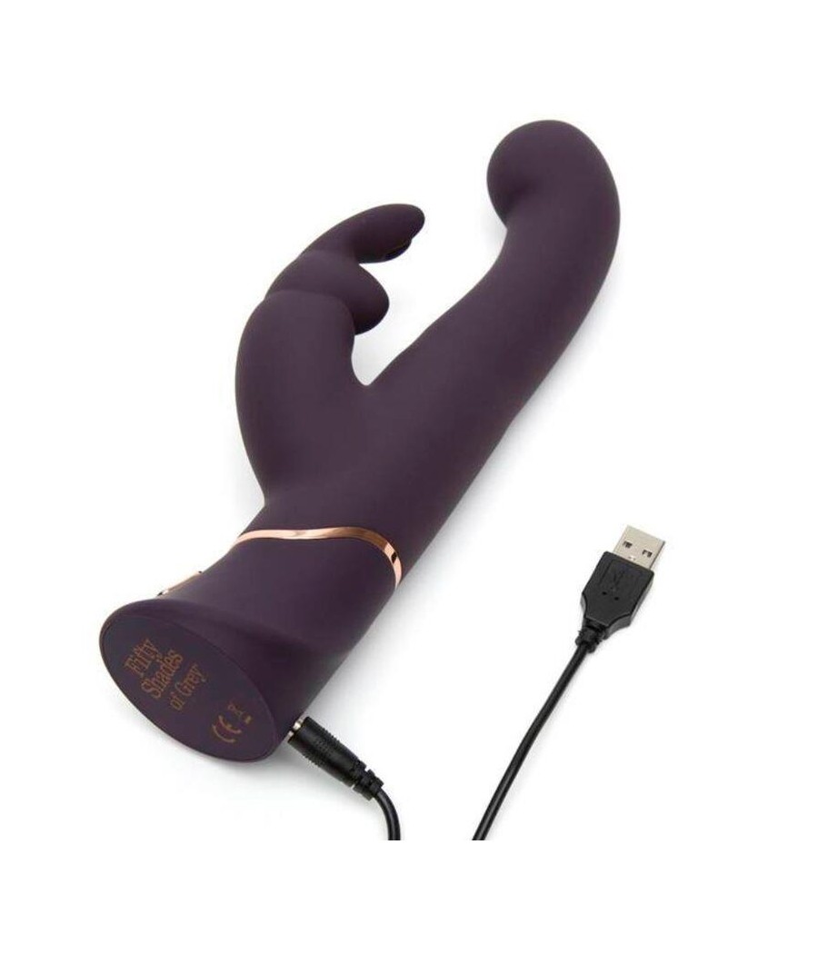 Greedy Girl Vibrador Estimulador Punto G con Rabbit