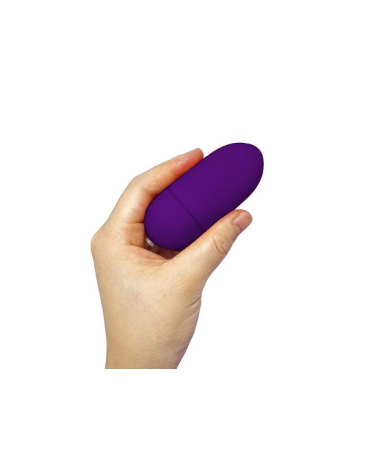 Huevo Vibrador con Control Remoto Dark Purple