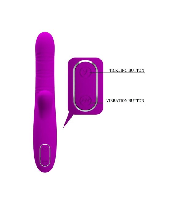 Angelique Vibrador con Movimiento Finger USB