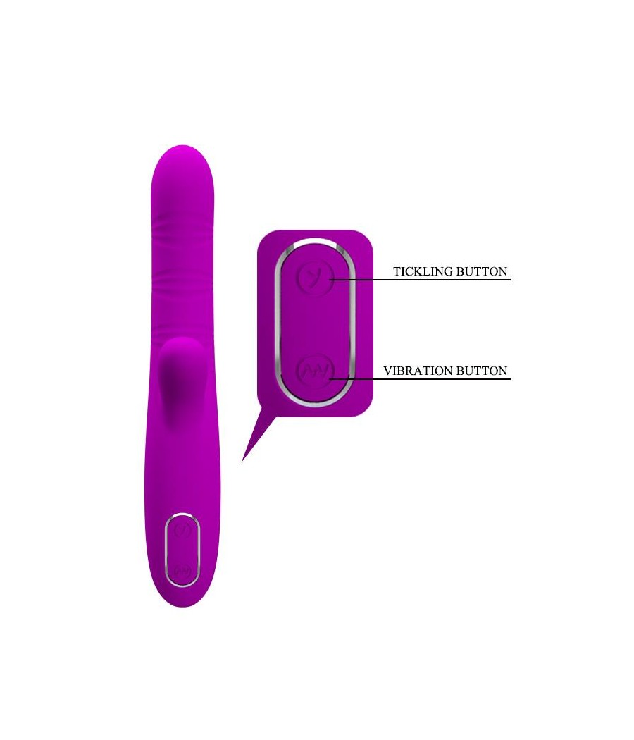 Angelique Vibrador con Movimiento Finger USB