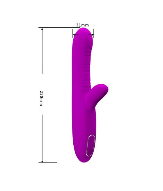 Angelique Vibrador con Movimiento Finger USB