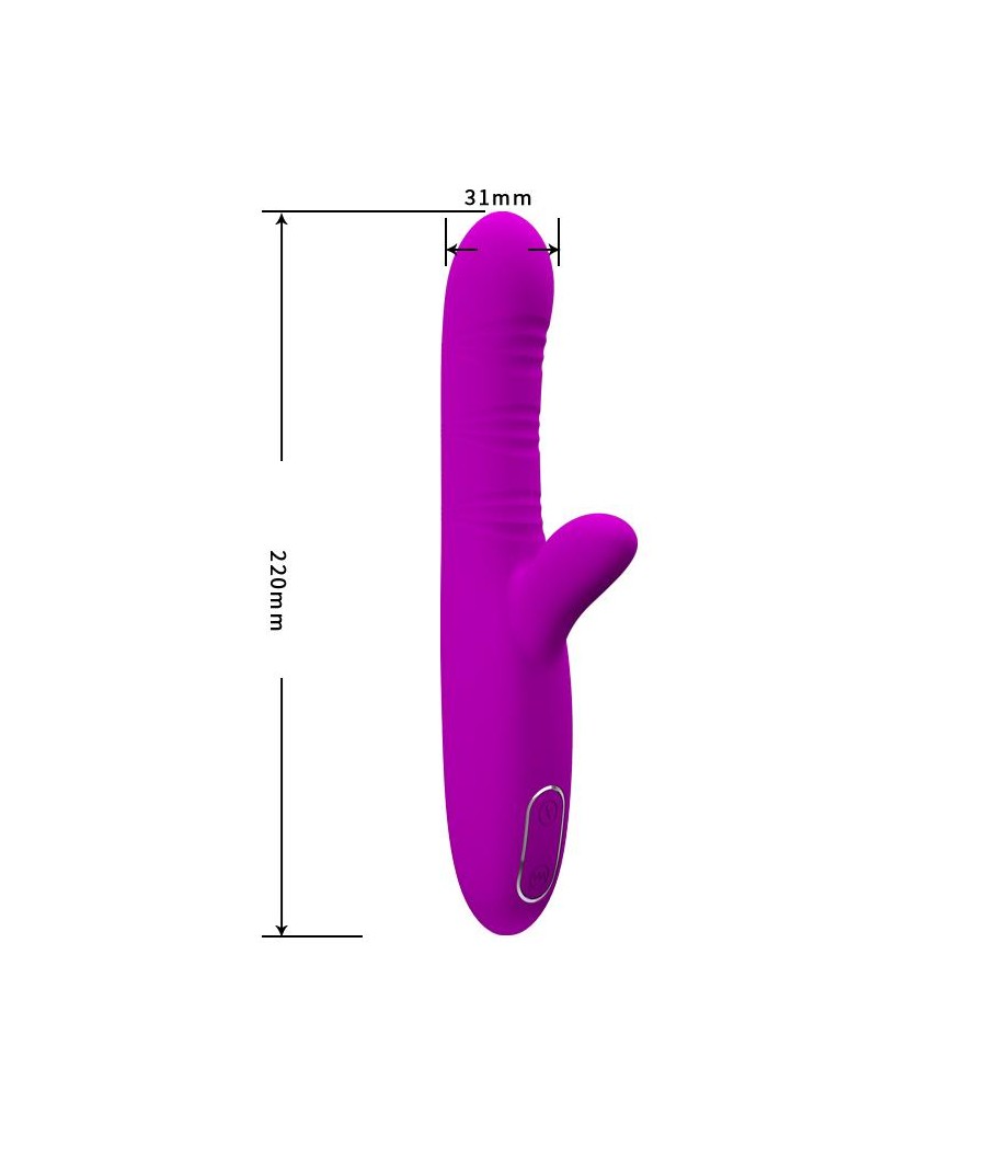 Angelique Vibrador con Movimiento Finger USB