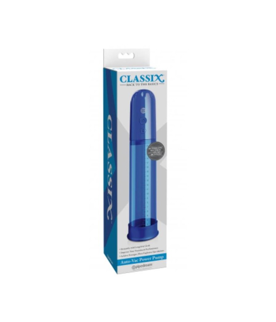 Bomba para el Pene Auto Vac Power Azul