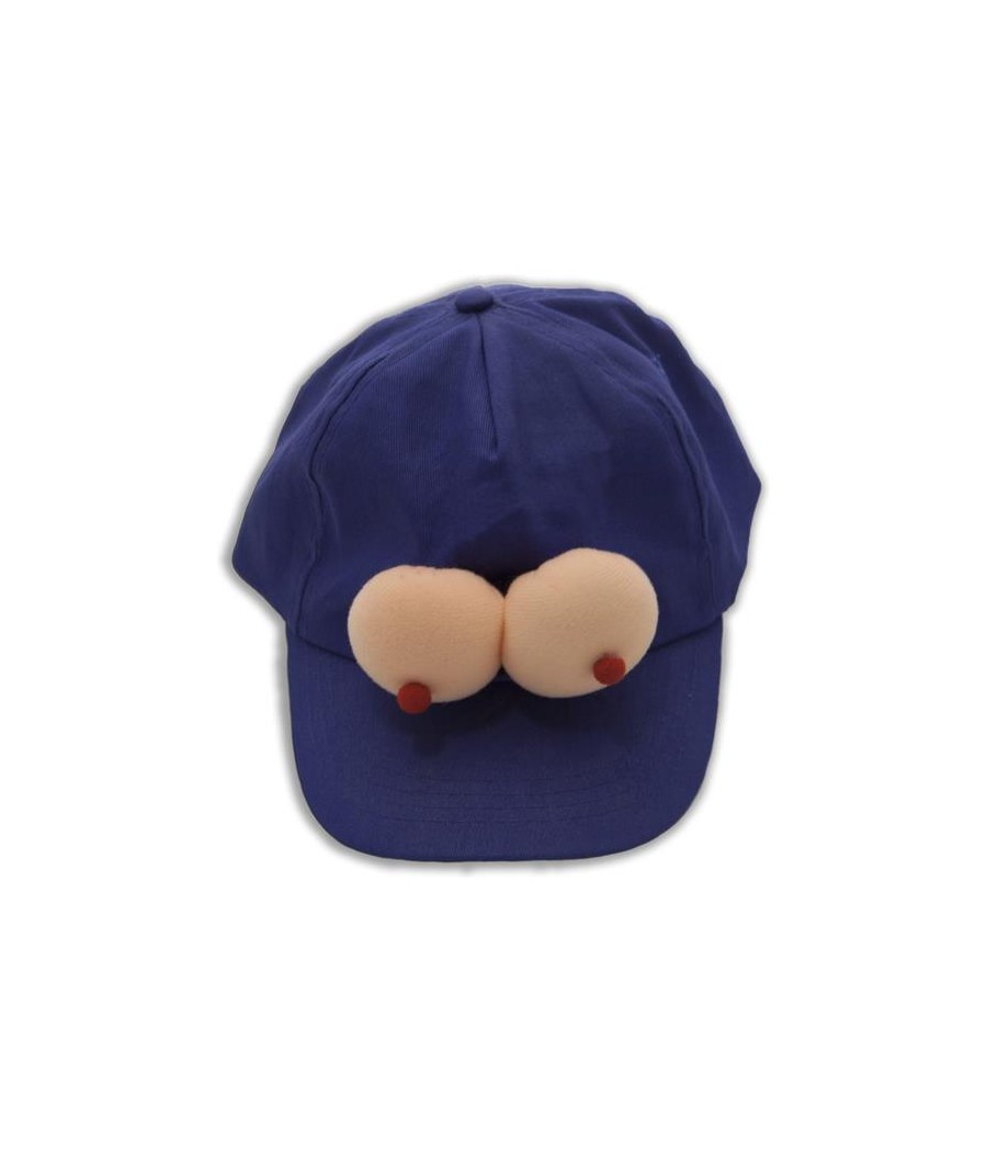 Gorra Azul con Tetas