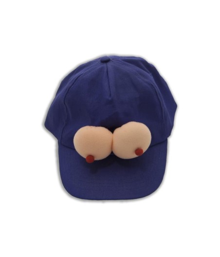 Gorra Azul con Tetas