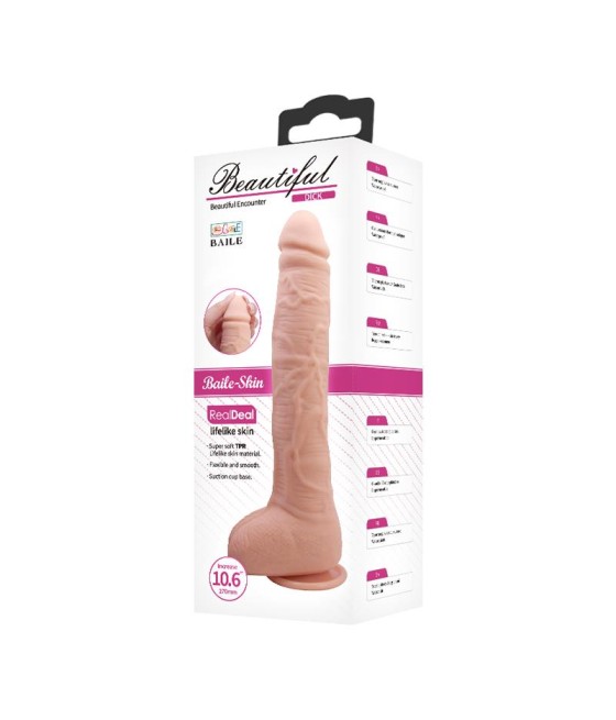 Dick Dildo Realista con Ventosa Natural