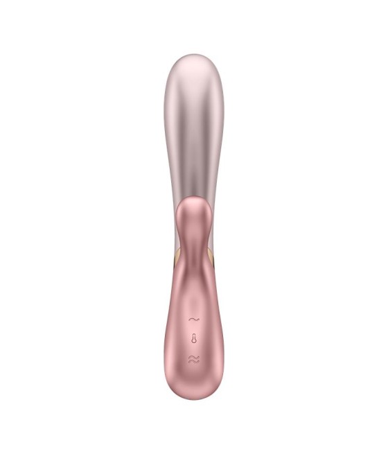 Hot Lover Vibrador con Efecto Calor con APP Duo Rosa