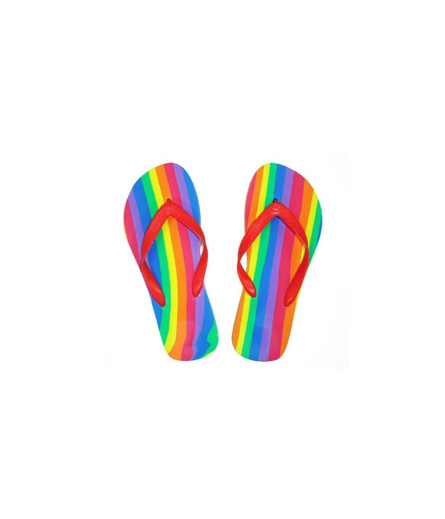 Chanclas con Bandera LGBT Talla 40 41