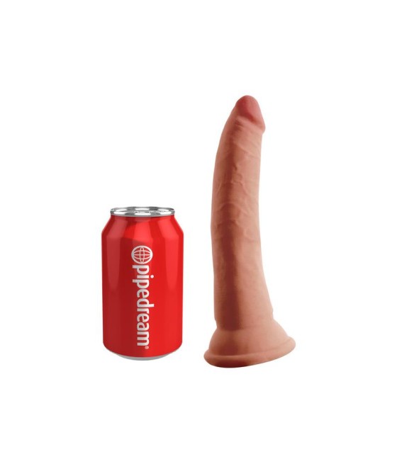 Dildo Triple Densidad 7 Caramelo