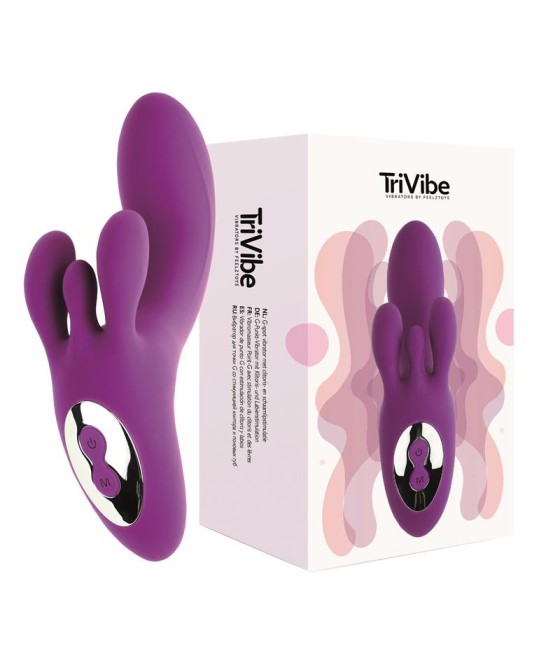 Trivibe G Spot Vibrador Triple Estimulacion