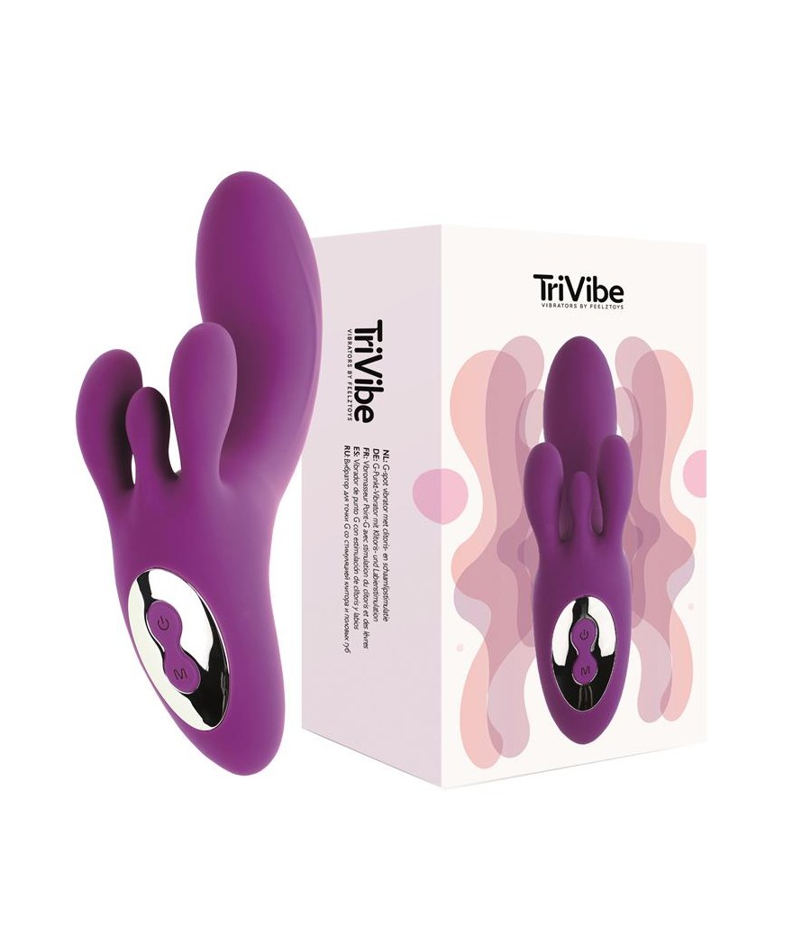 Trivibe G Spot Vibrador Triple Estimulacion