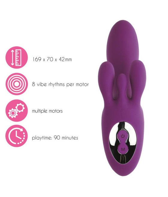 Trivibe G Spot Vibrador Triple Estimulacion