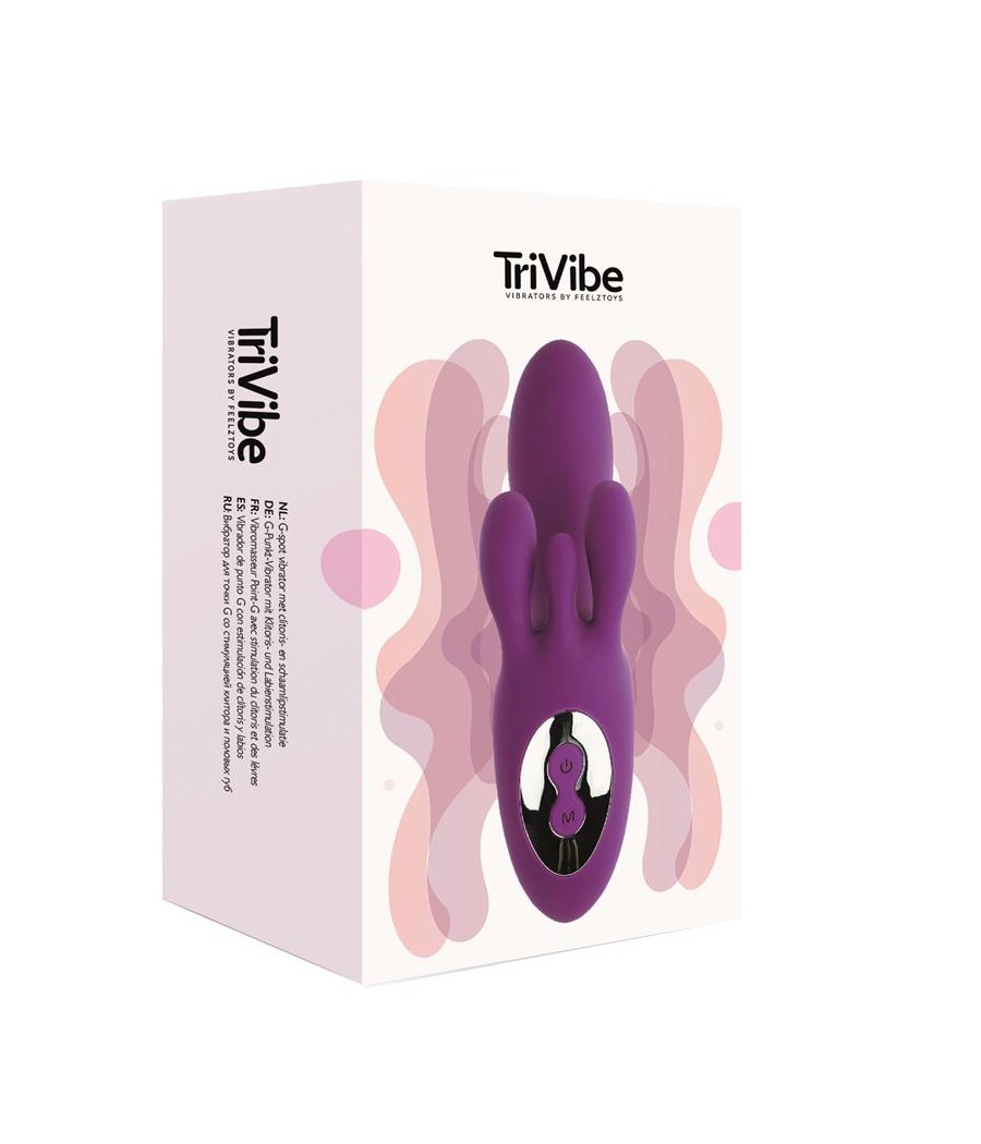 Trivibe G Spot Vibrador Triple Estimulacion