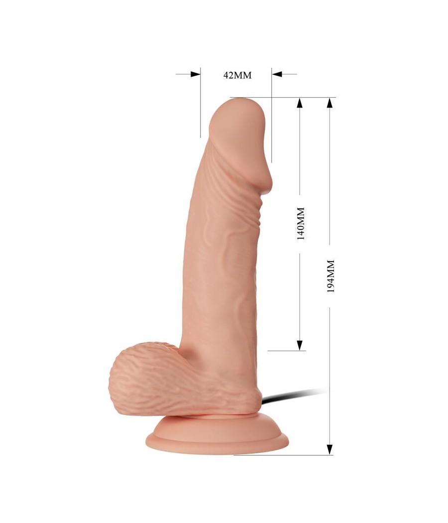 Vibrador Realista 76 Control Remoto