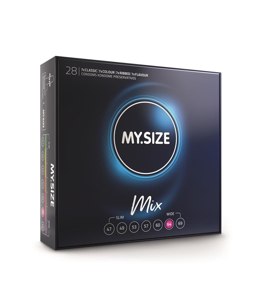 My Size Mix Talla 64 Caja de 28 Uds