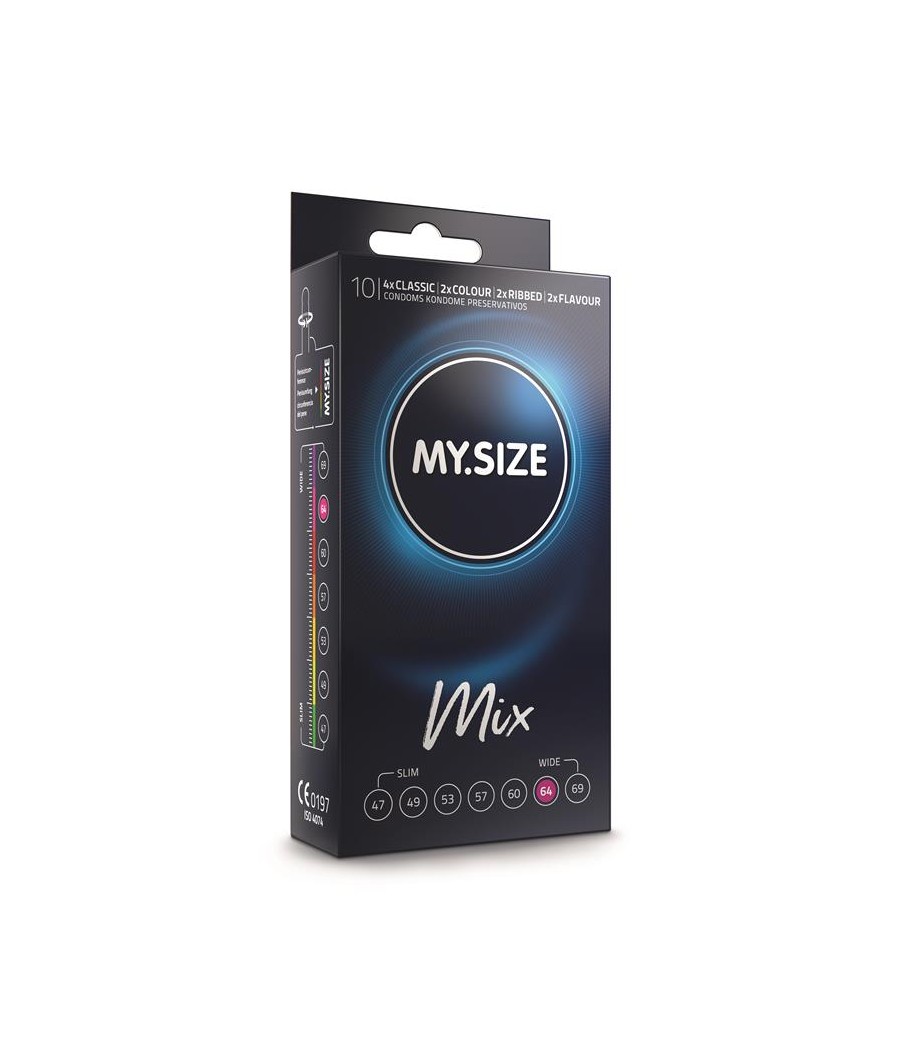 My Size Mix Talla 64 Caja de 10 Uds