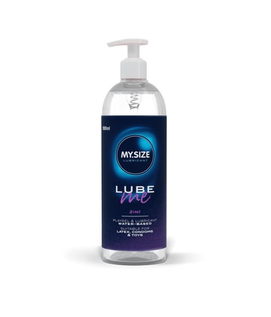 Lubricante Base Agua Lube Me 2in1 1000 ml