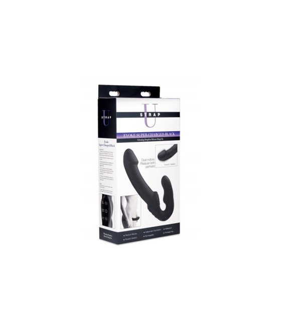 Evoke Vibrador Doble Negro