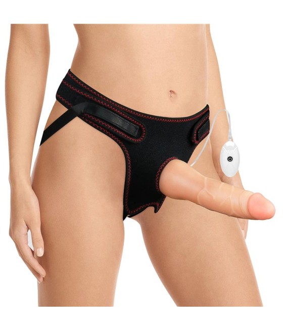 Arnes con Dildo con Vibracion y Control Remoto 75