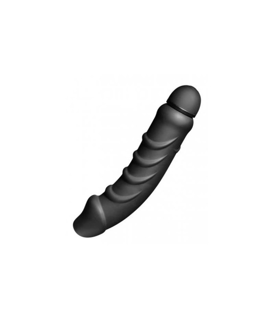 Vibrador Punto P Silicona Negro