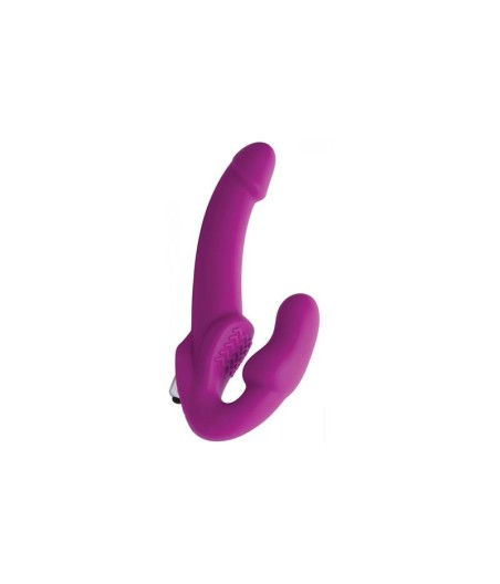 Evoke Vibrador Doble Sin Arnés Purpura