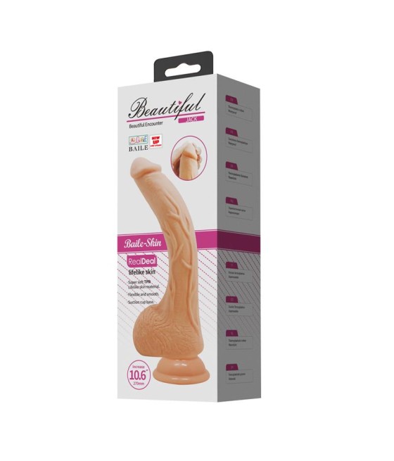 Baile Dildo con Ventosa y Vibracion