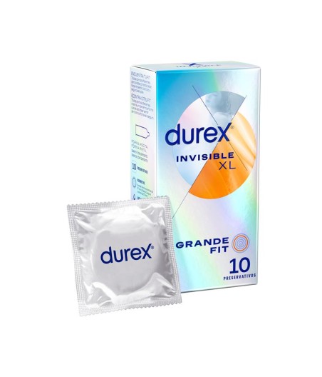 Preservativos Invisible XL 10ud