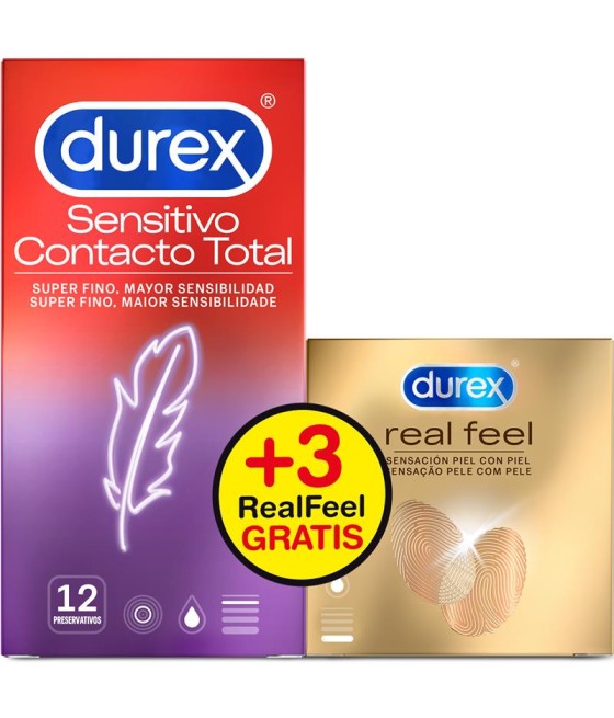 Pack Contacto Total 12 ud y Real Feel 3u ud