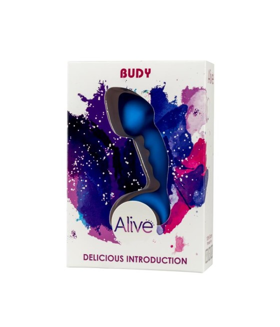 Plug Anal Budy Azul Silicona 13 cm