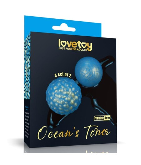 Oceans Toner Bolas Kegel Set de 2