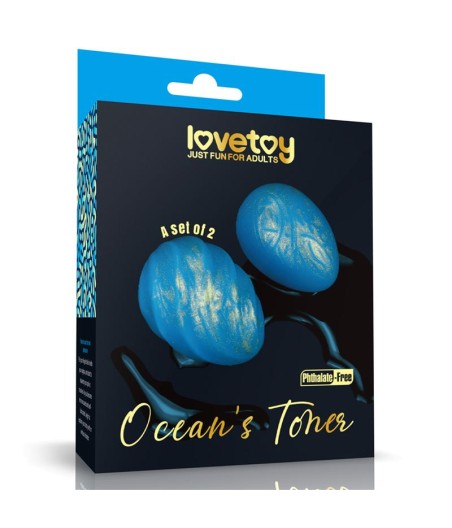 Oceans Toner Bolas Kegel Set de 2